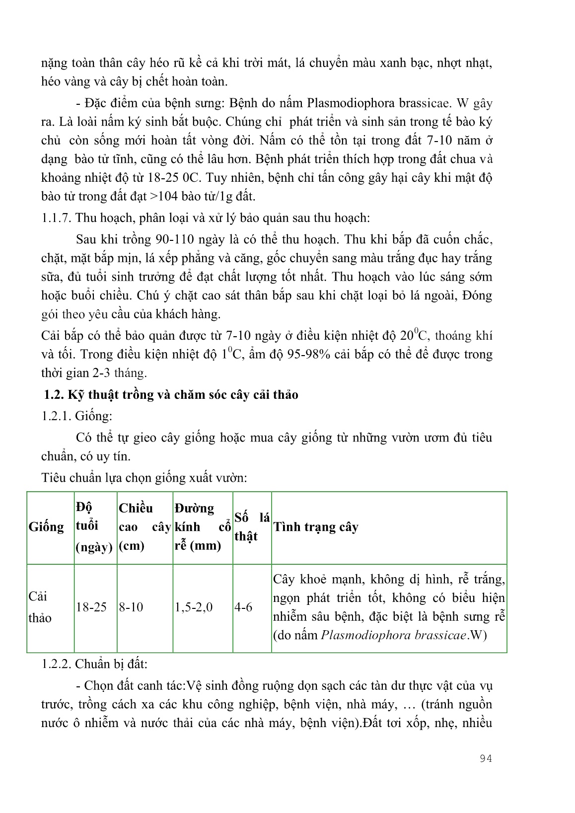Giáo trình Kỹ thuật canh tác rau, hoa - Phần 2 (Trình độ: Cao đẳng) trang 8