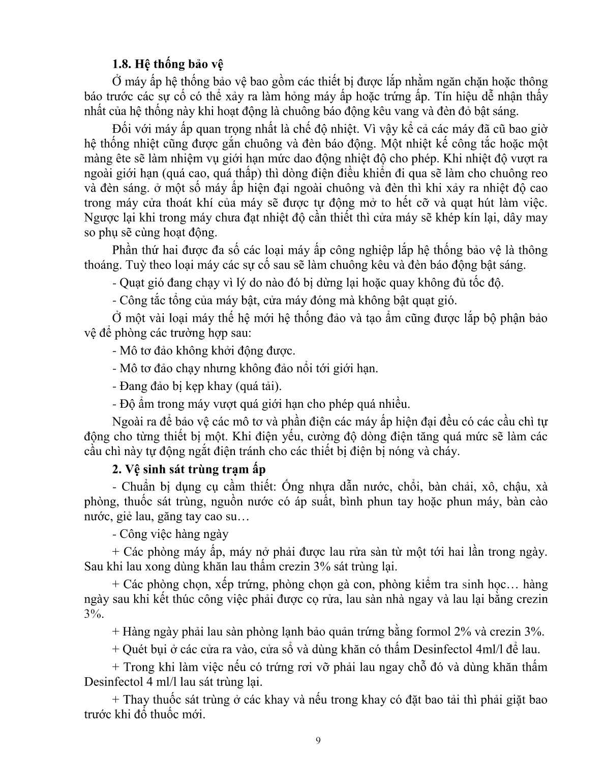 Giáo trình mô đun Ấp trứng gà (Trình độ: Đào tạo dưới 3 tháng) trang 10
