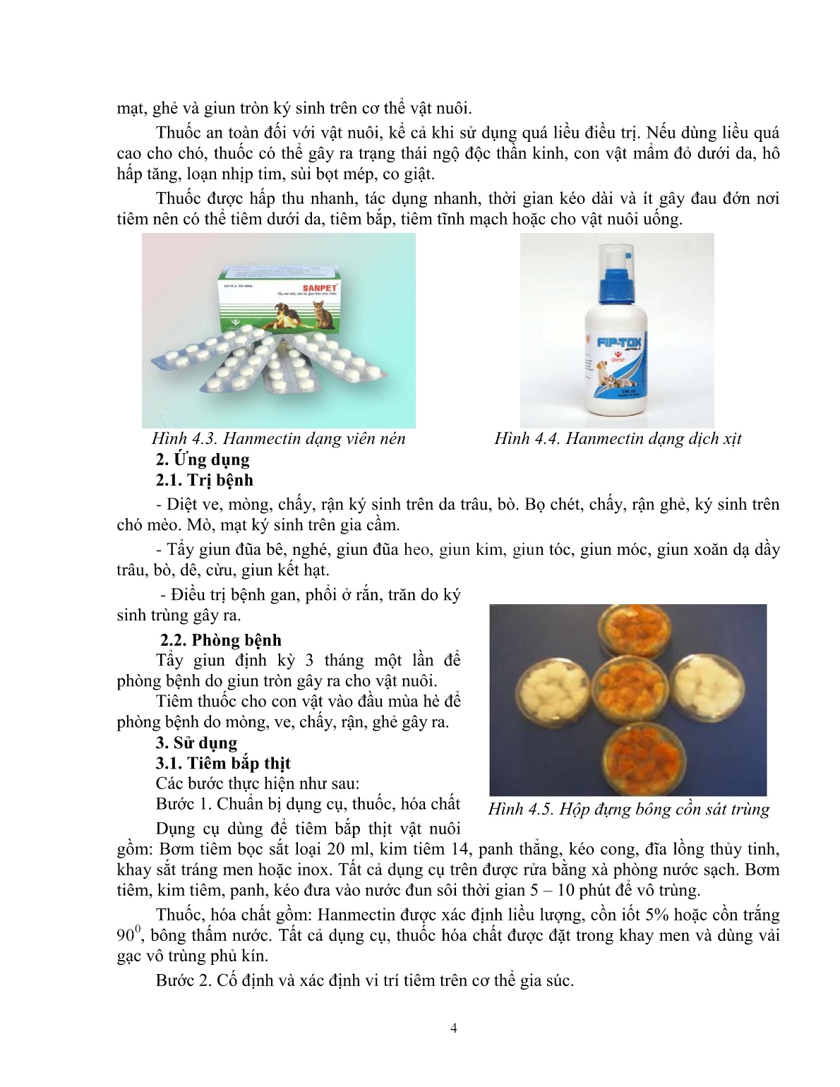Giáo trình mô đun Xác định thuốc ký sinh trùng (Trình độ: Đào tạo dưới 3 tháng) trang 5