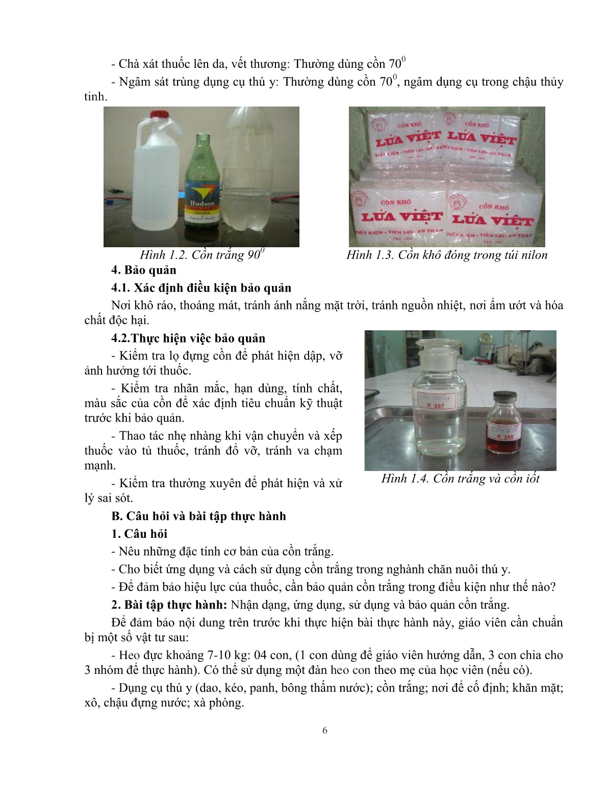 Giáo trình mô đun Xác định thuốc sát trùng, tiêu độc (Trình độ: Đào tạo dưới 03 tháng) trang 7