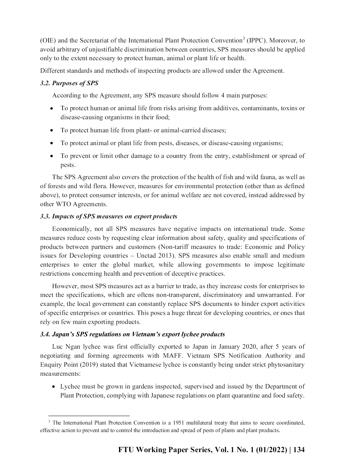 Các quy định về SPS - Kiểm dịch động thực vật Nhật Bản đối với mặt hàng vải xuất khẩu của Việt Nam: Thực trạng và giải pháp trang 4