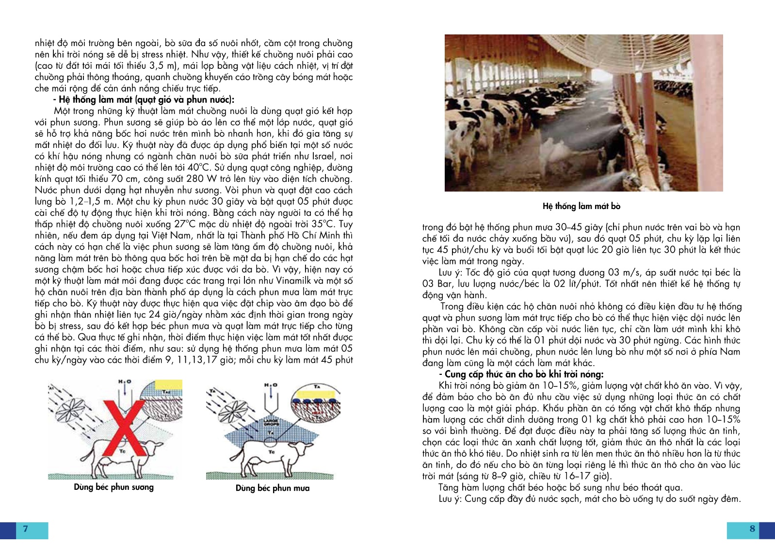 Cẩm nang Kỹ thuật chăn nuôi bò sữa bền vững quy mô nông hộ trang 7
