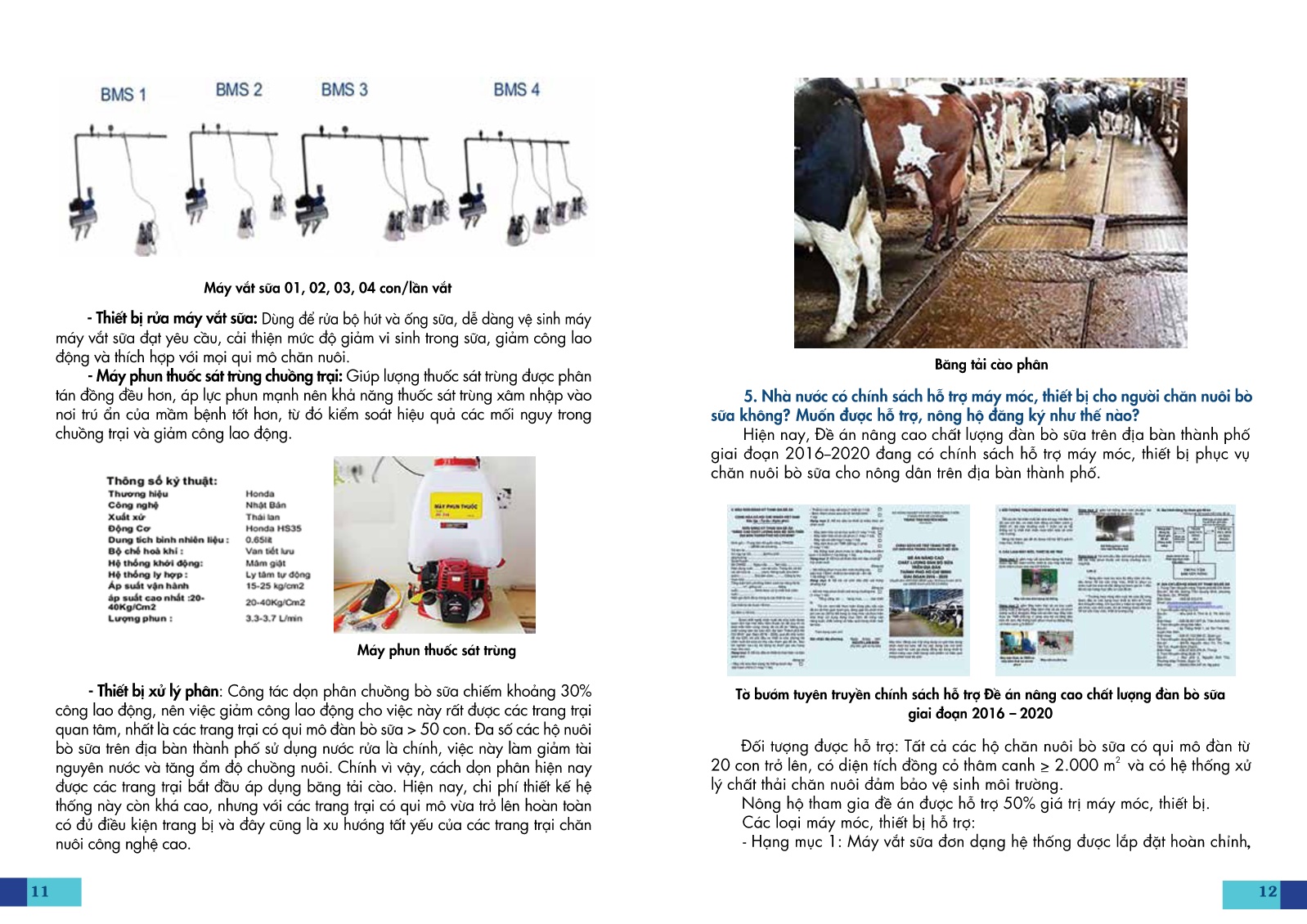 Cẩm nang Kỹ thuật chăn nuôi bò sữa bền vững quy mô nông hộ trang 9