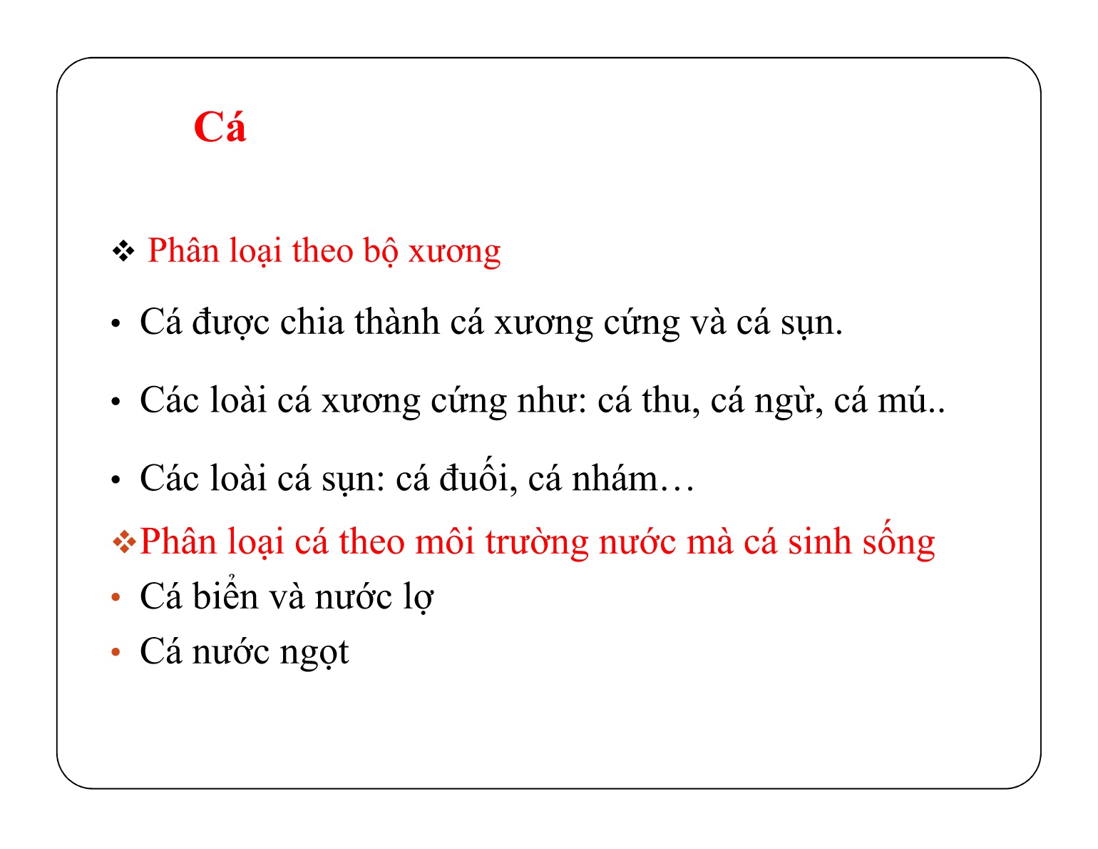 Bài giảng Bảo quản sản phẩm sau thu hoạch - Chủ đề 1: Thành phần hóa học của sản phẩm thủy sản sau thu hoạch trang 5