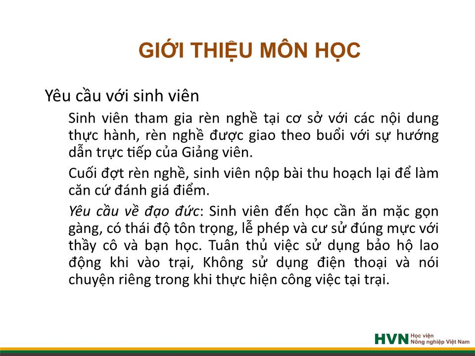 Bài giảng Rèn nghề chăn nuôi 2 trang 4