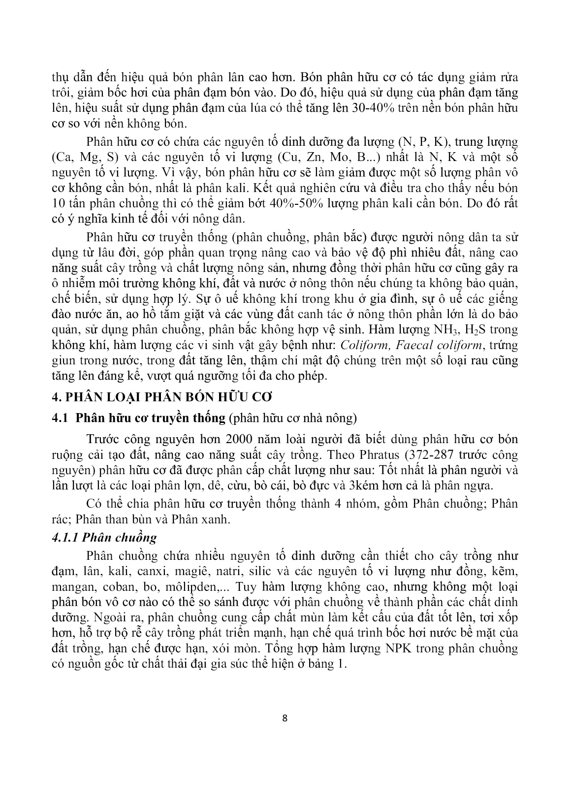 Tài liệu tập huấn Sử dụng hiệu quả phế phụ phẩm trong nông nghiệp (Chăn nuôi, trồng trọt) và sau khí sinh học để sản xuất phân bón hữu cơ theo chuỗi giá trị trang 9