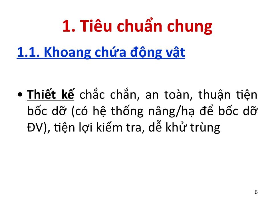 Bài giảng Vệ sinh thú Y 2 - Chương 6: Vệ sinh vận chuyển động vật & sản phẩm động vật trang 6