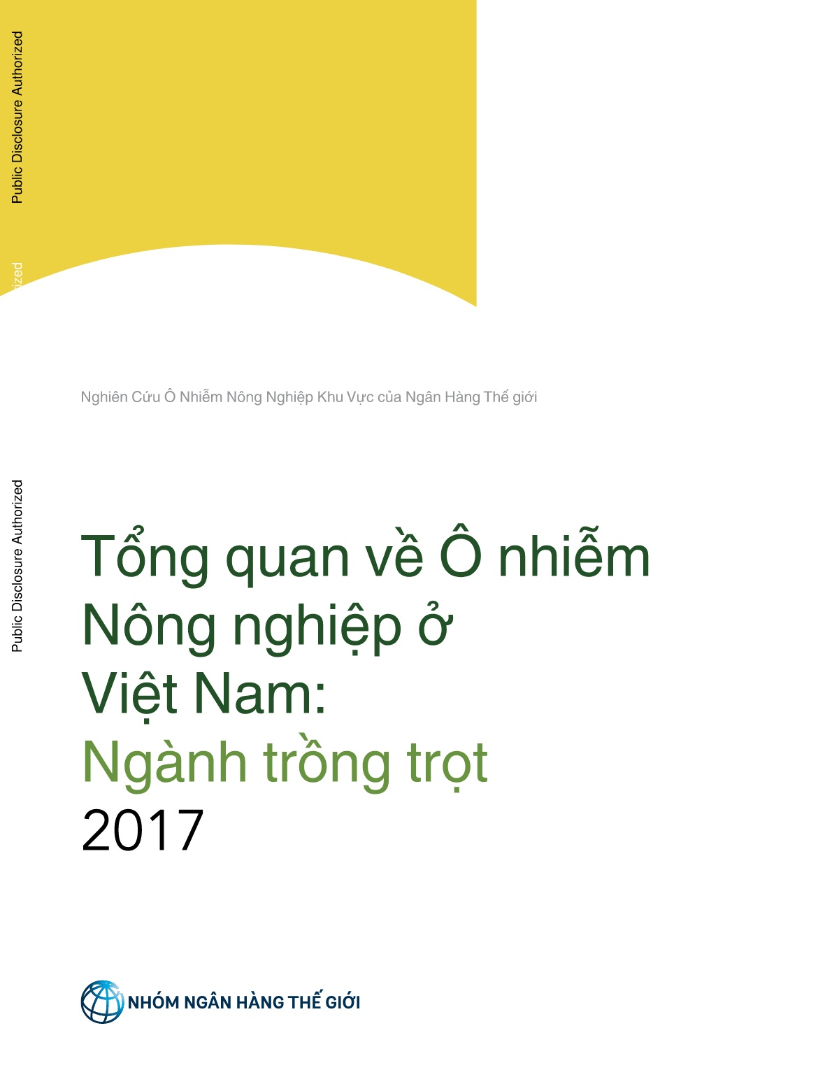 Tổng quan về Ô nhiễm Nông nghiệp ở Việt Nam: Ngành trồng trọt 2017 trang 1