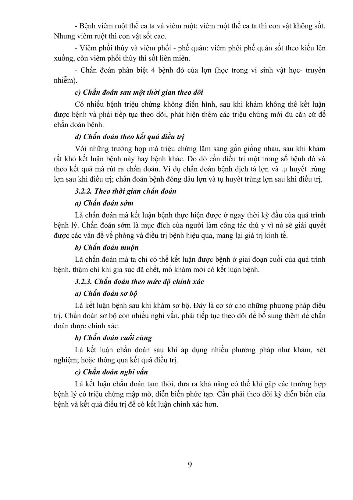 Giáo trình Chẩn đoán lâm sàng thú y (Trình độ: Cao đẳng, Trung cấp) trang 9