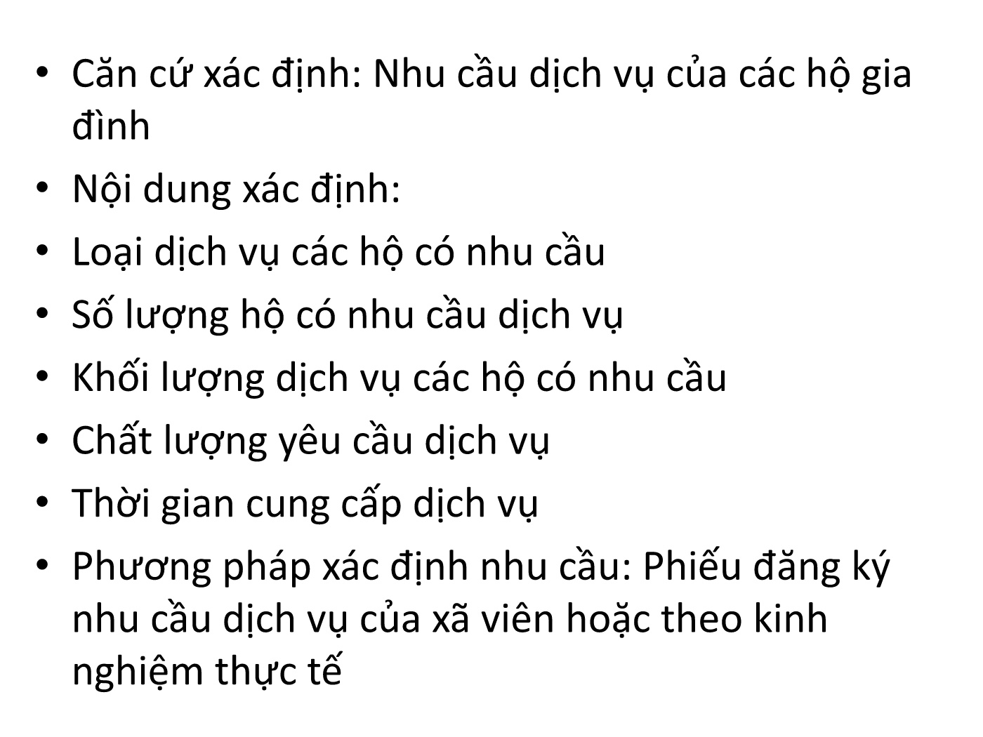 Bài giảng Hoạt động sản xuất kinh doanh của HTXNN trang 10