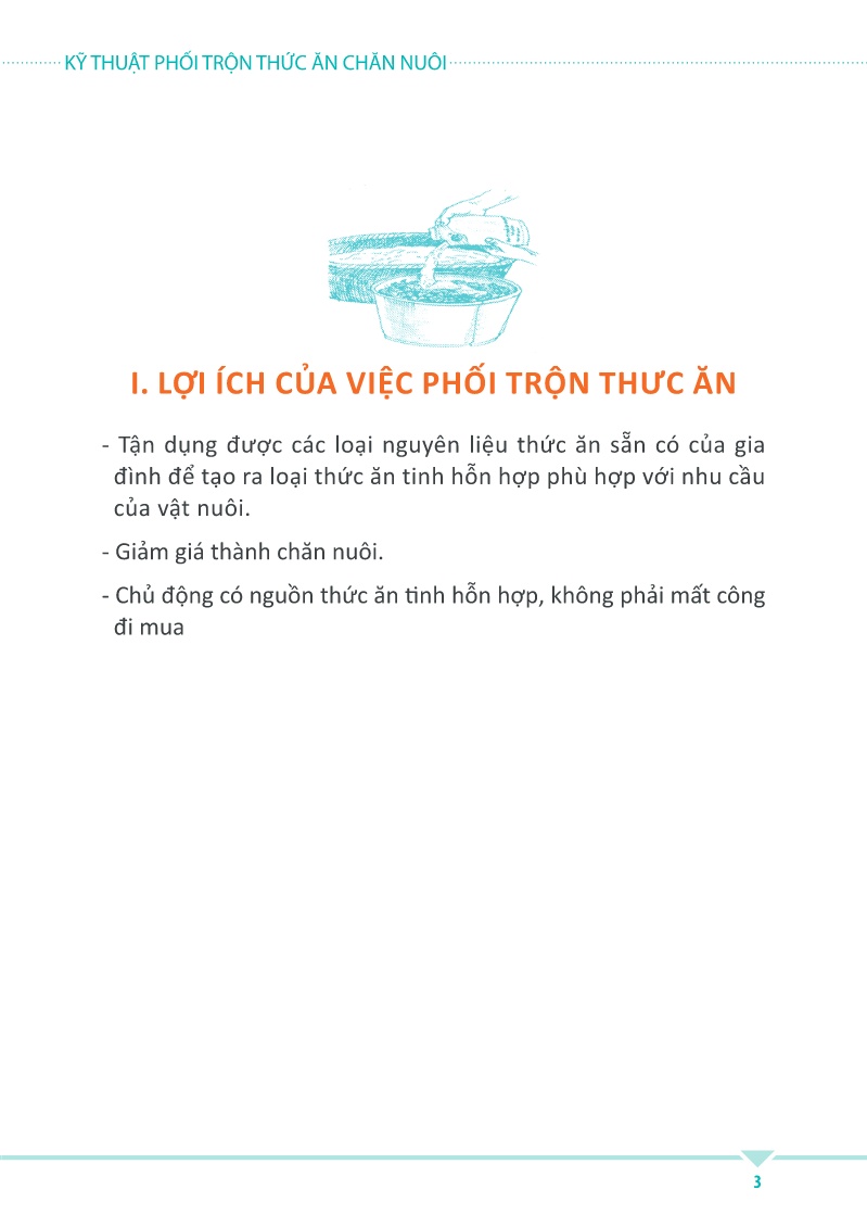 Giáo trình Kỹ thuật phối trộn thức ăn chăn nuôi trang 3