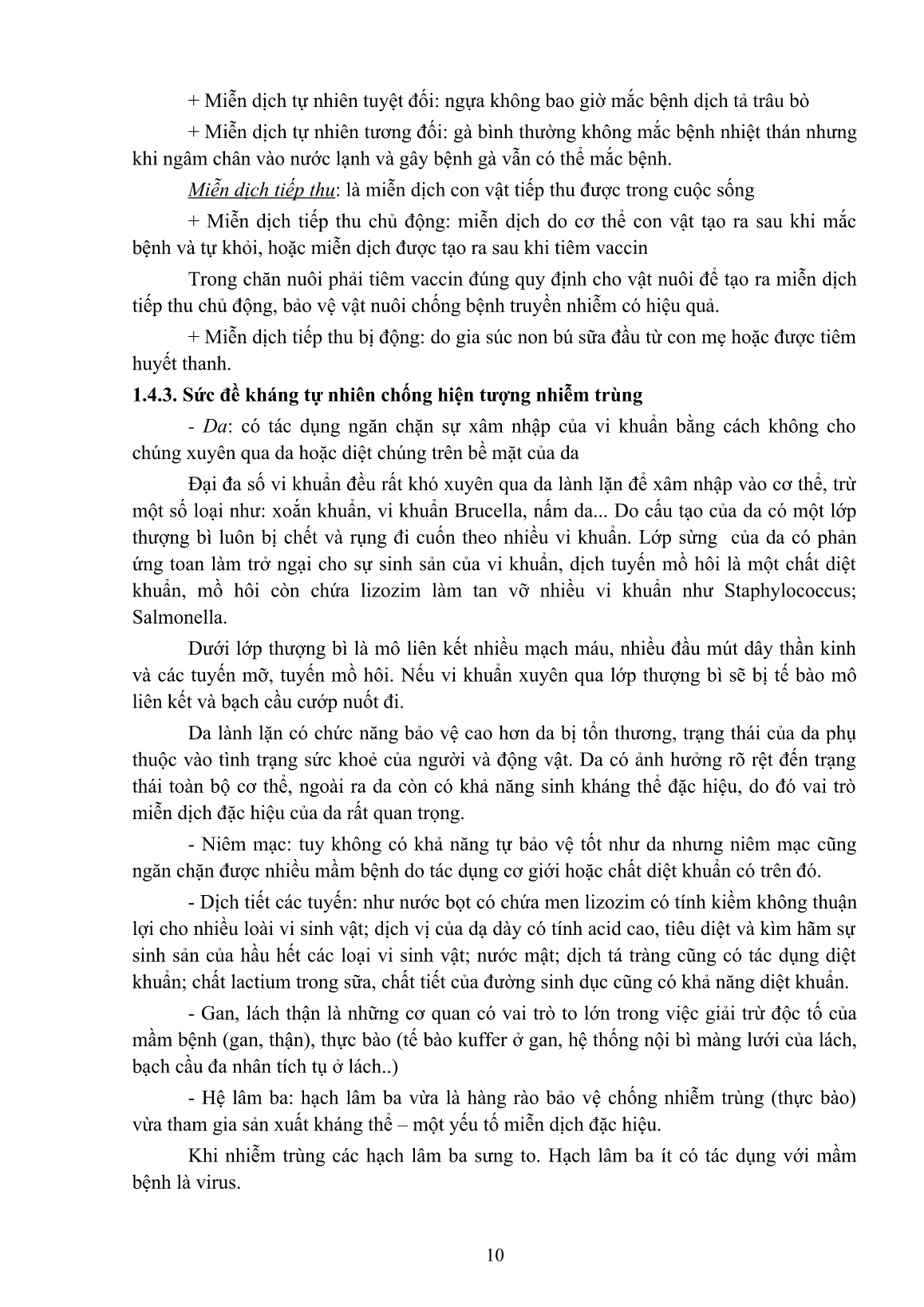 Giáo trình mô đun Phòng, trị bệnh truyền nhiễm thú y (Trình độ: Cao đẳng, Trung cấp) trang 10