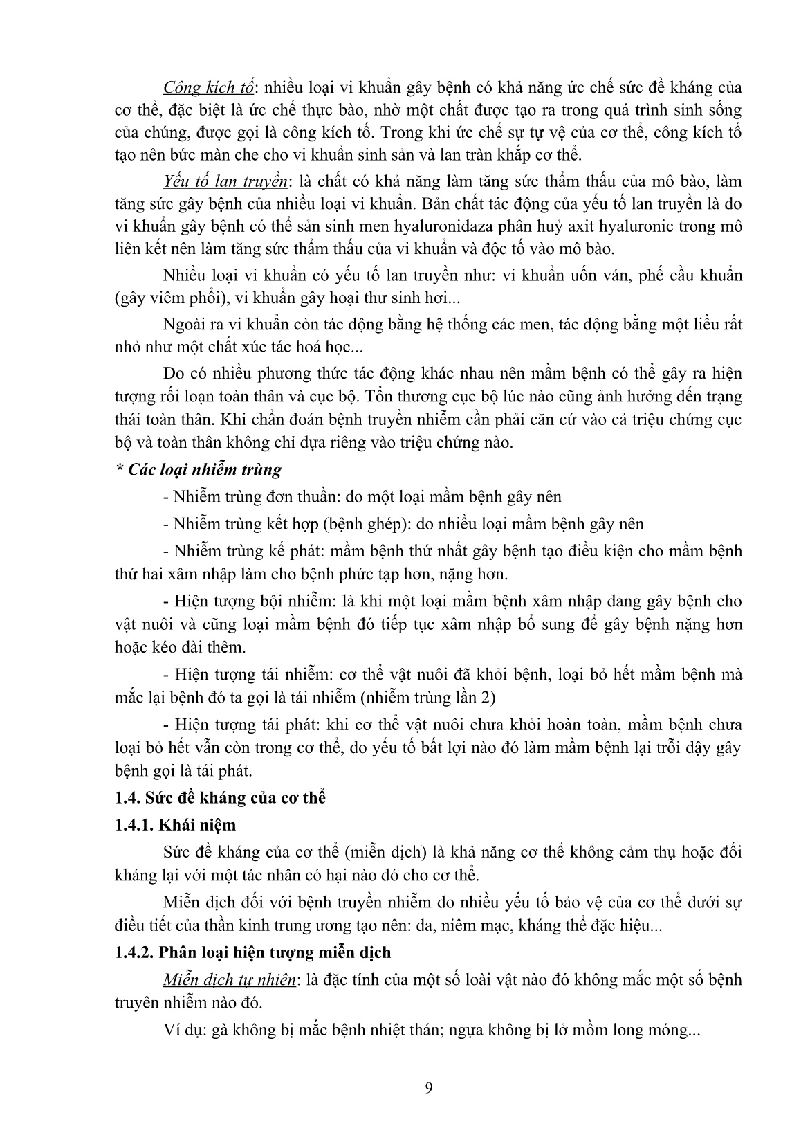 Giáo trình mô đun Phòng, trị bệnh truyền nhiễm thú y (Trình độ: Cao đẳng, Trung cấp) trang 9