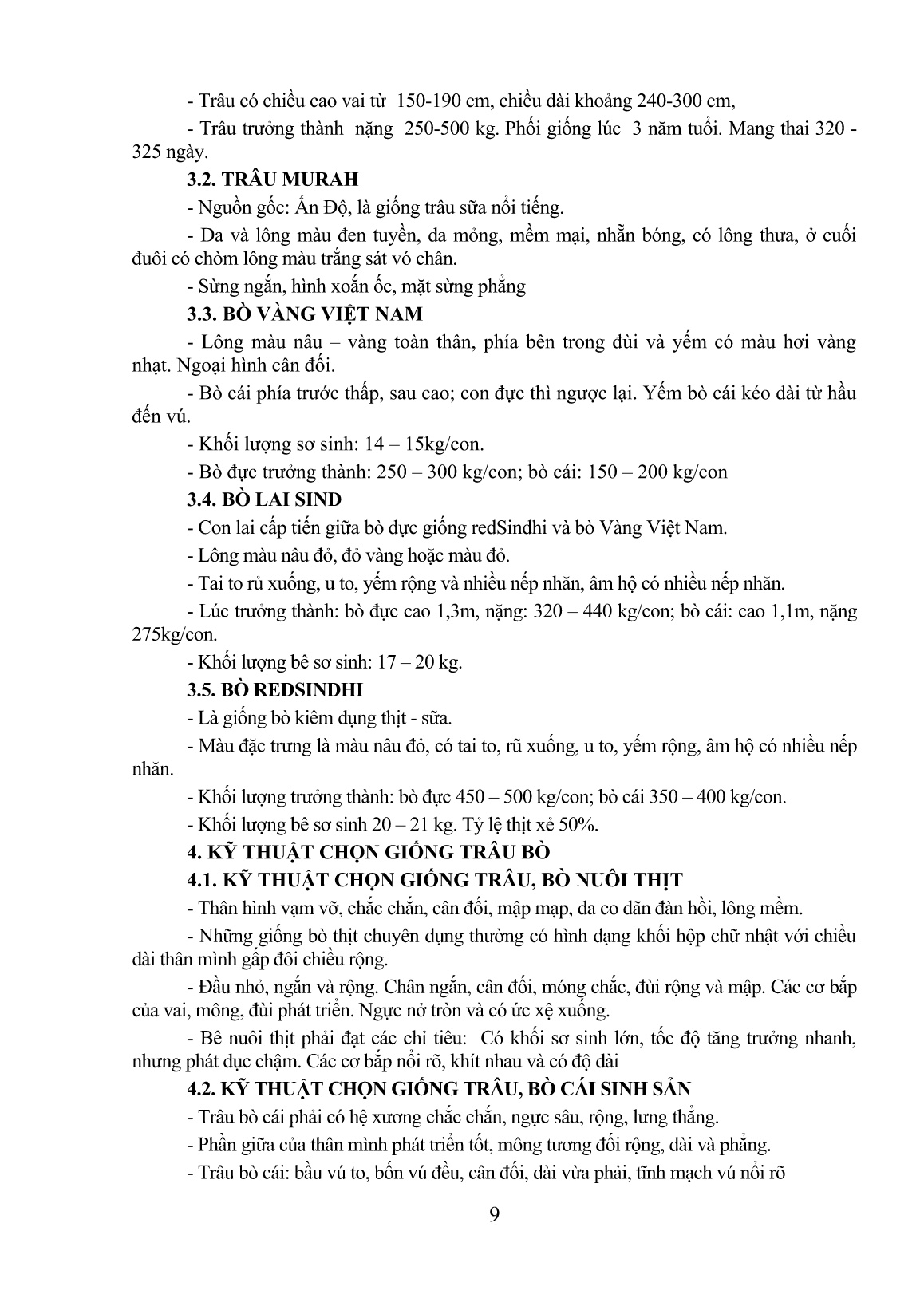 Giáo trình Chăn nuôi gia súc, gia cầm (Trình độ: Sơ cấp nghề) trang 9