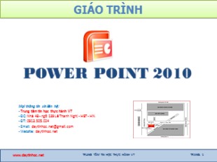 Bài giảng Power Point 2010