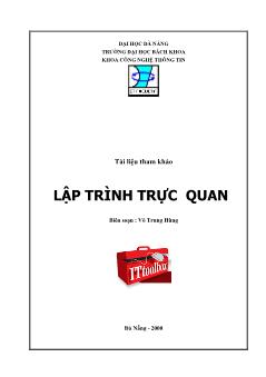 Giáo trình Lập trình trực quan