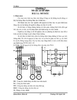 Giáo trình Vẽ kĩ thuật điện (Phần 2)