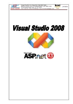 Giáo trình Visual Studio 2008 ASP.net (Phần 1)