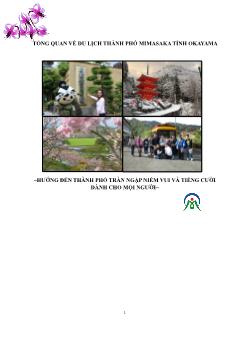 Tổng quan về du lịch thành phố Mimasaka tỉnh Okayama